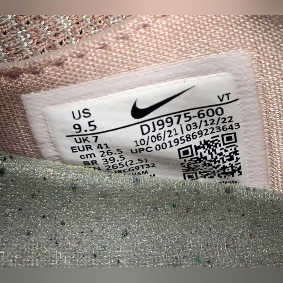 Nike Air VaporMax 2021 Flyknit Pink Oxford/Rose DJ9975-600 Women's Air Max NEW - Picture 5 of 12